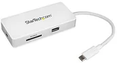 Części i akcesoria do laptopów - STARTECH.COM Startech.COM USB C Multi Port Adapter  4 K HDMI  SD/SDHC/SDXC Slot  zasilanie energią elektryczną  USB-C to USB Adapter  USB typ C adapter DKT3CHSD4GPD - miniaturka - grafika 1