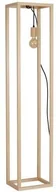 Lampy stojące - Luminex Lampa podłogowa Legno 8426 lampa stojąca drewniana 1x60W E27 brązowa - miniaturka - grafika 1