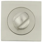 Klamki - Ambition Szyld drzwiowy  QR WC nikiel szczotkowany - miniaturka - grafika 1