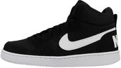 Buty sportowe damskie - Nike Court Borough Mid GS 839977-004 czarny - miniaturka - grafika 1