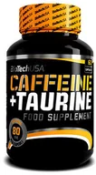 Produkty specjalne dla sportowców - Biotechusa Caffeine + Taurine 60kaps - miniaturka - grafika 1