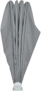 vidaXL Składany parawan tarasowy, szary, 200 cm vidaXL - Pawilony ogrodowe - miniaturka - grafika 5