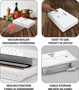 Pakowarka próżniowa 140 W z listwą 220 mm LUND 67880 - Urządzenia do pakowania - miniaturka - grafika 8