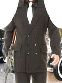 Fartuchy i rękawice kuchenne - Darymex Fartuszek kuchenny 50x70 Al Capone F51 - miniaturka - grafika 1