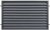 Ogrodzenia - Polbram Przęsło ogrodzeniowe KRETA 200 x 120 cm antracyt - miniaturka - grafika 1