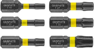 Graphite BITY UDAROWE TX10/15/20/25/30/40 X 25 MM 6 SZT 56H541 GRAPHITE 56H541 - Bity - miniaturka - grafika 2