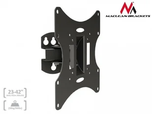 Maclean Uchwyt ścienny do telewizora MC-501B (Obrotowy, ścienne, Uchylny - 42"; max. 30kg) 2_228331 - Uchwyty do telewizora - miniaturka - grafika 2