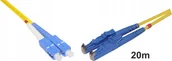 Pigtaile światłowodowe - Patchcord SC/PC-E2000/PC Sm dx 2.8mm G657A1 20m - miniaturka - grafika 1