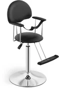 Pozostałe akcesoria fryzjerskie - Physa Fotel fryzjerski dla dzieci Physa Birmingham Black PHYSA LONDON BLACK - miniaturka - grafika 1