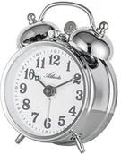 Zegary - Atlanta budzik mechaniczny analogowy Srebrny 1068  19 1068-19 - miniaturka - grafika 1