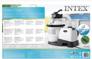 Intex Pompa z filtrem piaskowym Krystal Clear, 26644GS vidaXL - Akcesoria do basenów - miniaturka - grafika 5