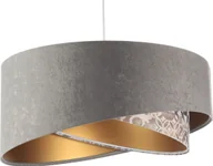 Lampy sufitowe - Koncept BPS Lampa wisząca BPS Lampa wisząca ASHES szara/złota BP-060-146 - miniaturka - grafika 1