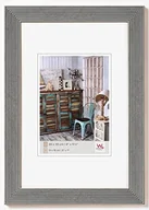 Ramki na zdjęcia - Walther HI015S Grado ramka drewniana, 10 x 15 cm, kolor srebrny HI015S - miniaturka - grafika 1