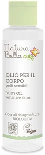 Natura Bella baby Natura Bella baby Nawilżająco-pielęgnacyjna oliwka do ciała dla dzieci 100ml - Balsamy i oliwki dla dzieci - miniaturka - grafika 2