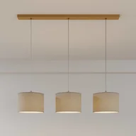 Lampy sufitowe - Britop Lampa wisząca Corralee, szara, 3-punktowa - miniaturka - grafika 1