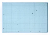 Artykuły biurowe - Galeria Papieru DWUSTRONNA MATA DO CIĘCIA wysoce samoregenerująca 90x60cm NIEBIESKO-SZARA - miniaturka - grafika 1