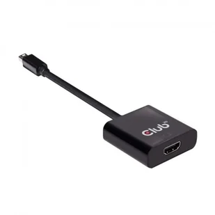 Club 3D 1.2 CAC-2170 Mini DisplayPort na HDMI 2.0 UHD Aktywny Czarny CAC-2170 - Kable światłowodowe - miniaturka - grafika 4