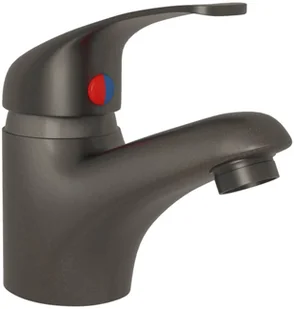 vidaXL Bateria umywalkowa Bateria umywalkowa z mieszaczem szara 13x10 cm 149082 - Baterie umywalkowe - miniaturka - grafika 2