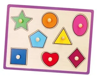 Viga Viga Puzzle kształty MS_0935 - Układanki dla dzieci - miniaturka - grafika 3