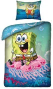Halantex SP. Z O.O. SpongeBob, Komplet pościeli dziecięcej, 160x200 cm - Pościel dla dzieci - miniaturka - grafika 2