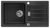 Zlewozmywaki - AXIS Zlewozmywak Granitowy MALIBU 40 Czarny malibu40cza - miniaturka - grafika 1