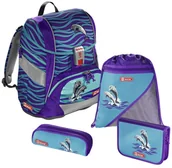 Zestawy szkolne - Step by Step Step by Step, zestaw szkolny, 4 elementy, Happy dolphins - miniaturka - grafika 1