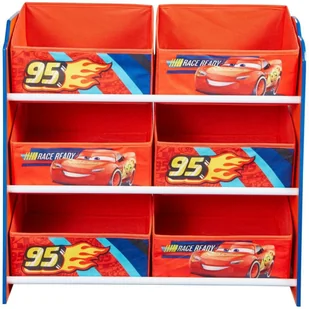 Worldsapart Worldsapart Półka z koszami na zabawki Cars - Auta - Półki i regały dla dzieci - miniaturka - grafika 7