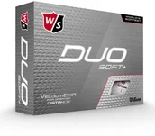 Golf - Wilson STAFF Piłki golfowe Staff Duo Soft+ (białe) - miniaturka - grafika 1