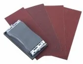 Materiały ścierne - Wolfcraft Zestaw do szlifowania uchwyt + 40 papierów ściernych 2877000 WF2877000 - miniaturka - grafika 1