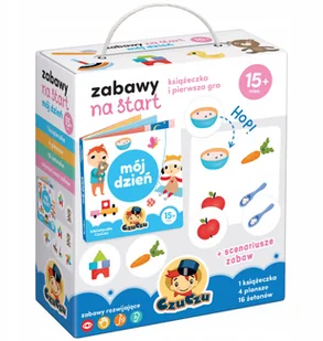 Zabawy Na Start Mój Dzień 15M+ Czuczu Praca zbiorowa - Książki edukacyjne - miniaturka - grafika 3