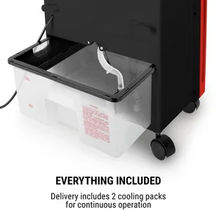 Wentylator OneConcept OneConcept Baltic Red schładzacz powietrza wentylator 65 W400 m/godz. pilot ACO-Baltic Red - Wentylatory - miniaturka - grafika 7