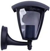 Lampy ogrodowe - Milagro Czarny Kinkiet Ogrodowy Fox Black 1x E27 IP44 EKO3537 - miniaturka - grafika 1