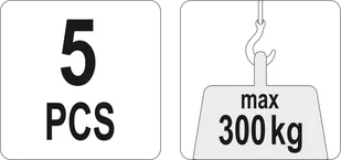 YATO ROLKI DO TRANSPORTU MEBLI 300 KG YT-37490 ZYSKAJ RABAT 30 ZŁ YT-37490 - Pozostałe wyposażenie warsztatu - miniaturka - grafika 5