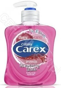 CAREX Mydło w płynie STRAWBERRY CANDY 250ml - Mydła - miniaturka - grafika 2