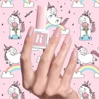 Hi Hybrid lakier hybrydowy Unicorn 216 Light Pink Hi Hybrid - Pozostałe kosmetyki - miniaturka - grafika 3