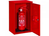 Sprzęt przeciwpożarowy - Boxmet Szafka ochronna na 1 gaśnice 1/2 kg - zawieszana SG1/2-Z-1 - miniaturka - grafika 1