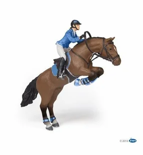 Papo 51560 - koń skokowy z jeźdźcą - Figurki dla dzieci - miniaturka - grafika 2