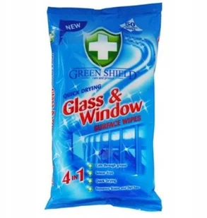 Green Shield Chusteczki do czyszczenia powierzchni szklanych Glass&Window 4w1, 50 szt. - Środki do kuchni i łazienki Green Shield Chusteczki do czyszczenia powierzchni szklanych Glass&Window 4w1, 50 szt. - Środki do kuchni i łazienki - miniaturka - grafika 2