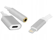 Złącza, przejściówki, adaptery - Adapter Hf Usb Iphone Lightning To 3,5 Adapter - miniaturka - grafika 1