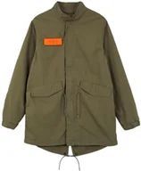 Kurtki męskie - HUF kurtka męska FEELS GOOD FISHTAIL PARKA JACKET Olive Drab - miniaturka - grafika 1