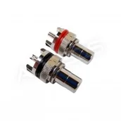 Złącza, przejściówki, adaptery - Yarbo RCA-7MSR - gniazda panelowe, miedziane, rodowane (2 szt.) rca-7msr - miniaturka - grafika 1