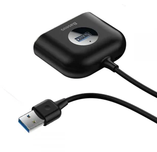Baseus HUB USB Baseus Baseus Square round 4 w 1 USB HUB 1m CAHUB-AY01 - Huby USB - miniaturka - grafika 19