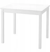 Stoliki dla dzieci - Ikea Kritter Stolik dziecięcy - biały 59x50 cm - miniaturka - grafika 1