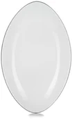 Talerze - Revol Talerz owalny 350 x 223 mm, biały błyszczący | Equinoxe RV-651431-4 - miniaturka - grafika 1