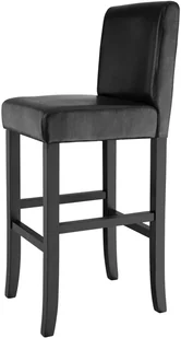 tectake 2 x Hoker stołek krzesło barowe - czarny 403510 - Taborety i hokery - miniaturka - grafika 9