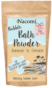 Nacomi Nacomi Puder do kąpieli Greckie lato 150g NACO-1883 - Kosmetyki do kąpieli - miniaturka - grafika 3