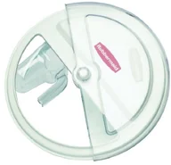 Pokrywki - Rubbermaid Commercial Products Rubbermaid ProSave 59 x 9 cm Brute przesuwaną pokrywką, biały FG9G7800WHT - miniaturka - grafika 1