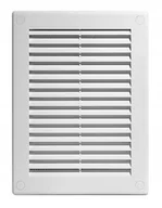 Kratki wentylacyjne - Parkanex Wentylacyjna 200x250 Biała Tworzywo - miniaturka - grafika 1