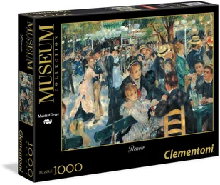 Clementoni Puzzle 1000 Museum Musee d'Orsay Bal du Moulin de la Galette - Puzzle - miniaturka - grafika 2