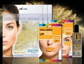 Zestawy kosmetyków damskich - BeautyFace SUPER ZESTAW UJĘDRNIAJĄCY "ACTIVE GOLD" - KURACJA Z DROBINKAMI ZŁOTA I PEPTYDAMI AF16-21185 - miniaturka - grafika 1